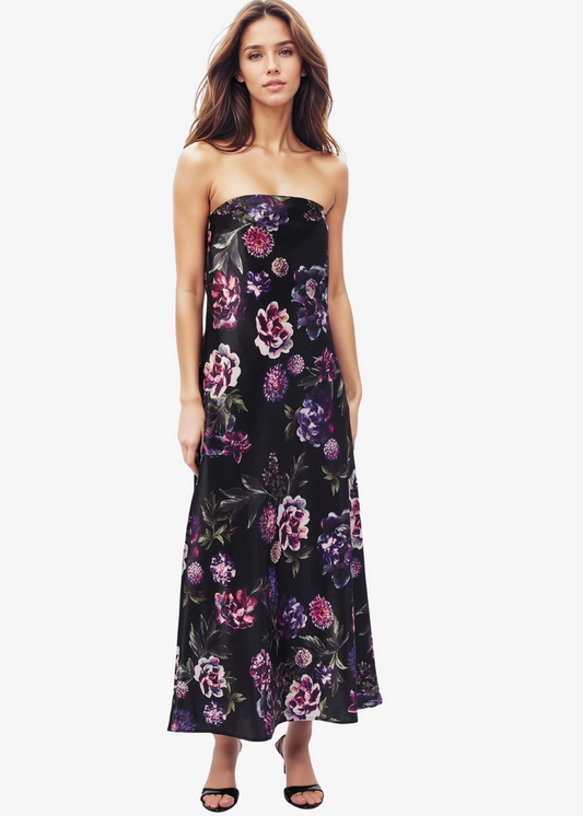 Robe bustier Noelle Dark & Stormy