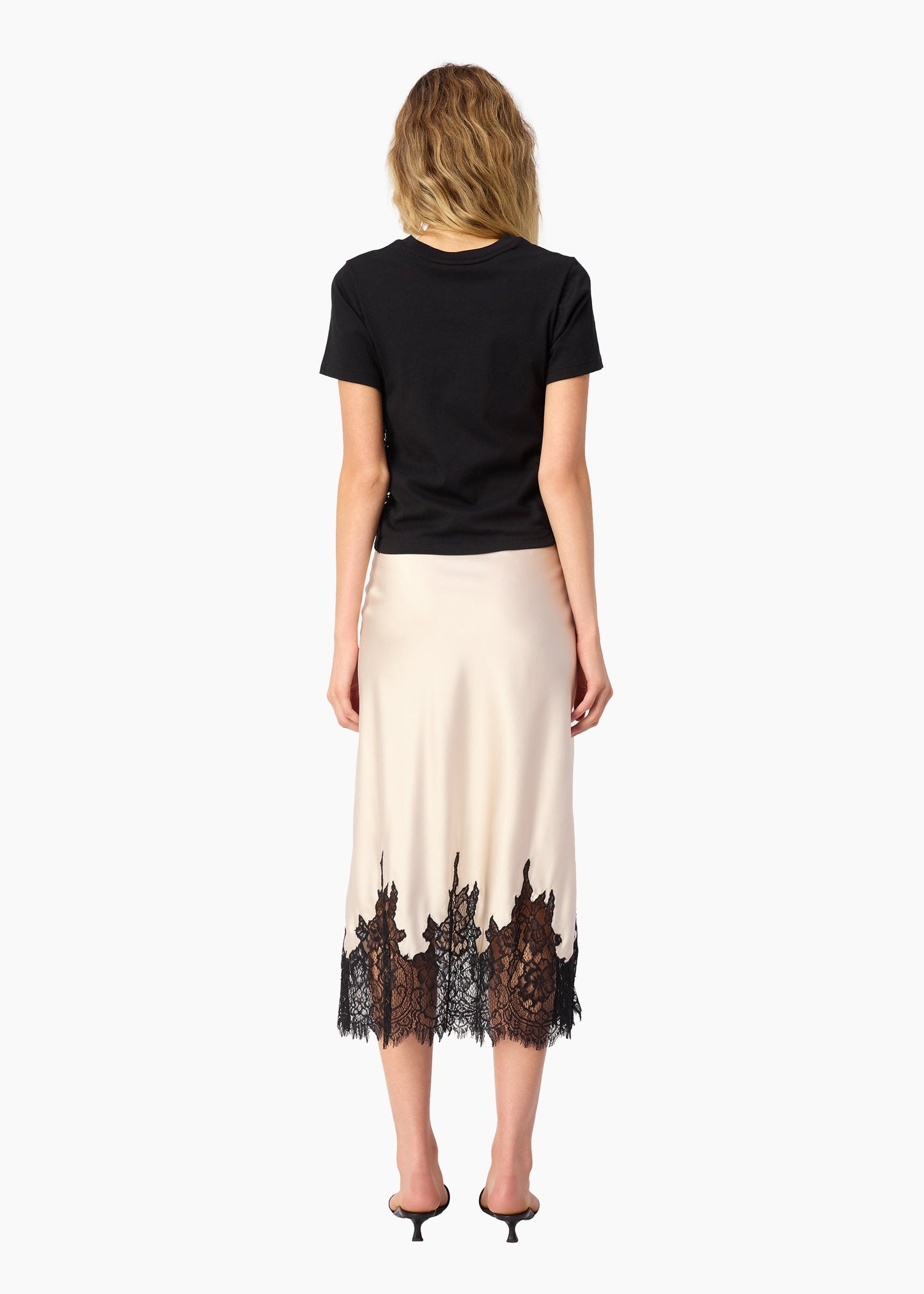 T-shirt en coton Ebra noir