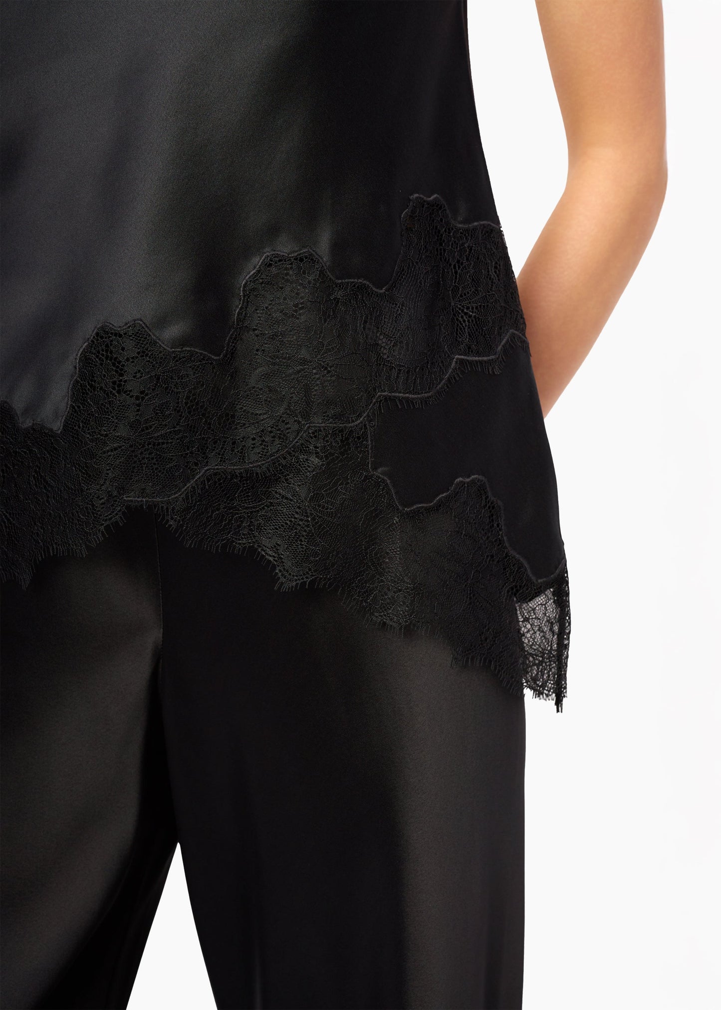 Camisole sans bretelles Odessa noire