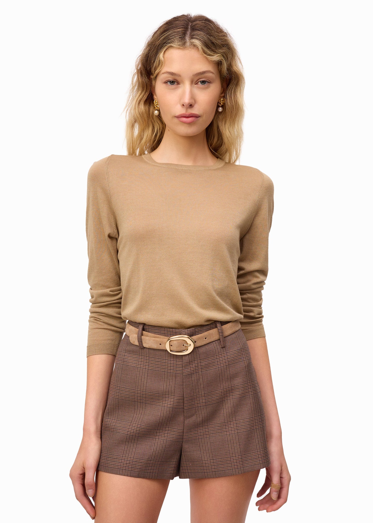 Plaid Jolie Court Fauve Plaid