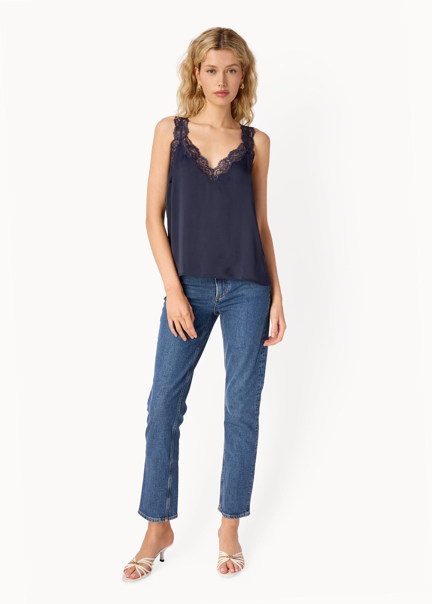Camisole Fernanda Bleu Marine
