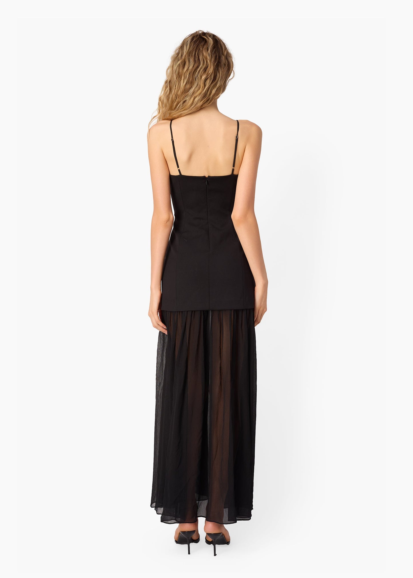Robe longue Susannah noire