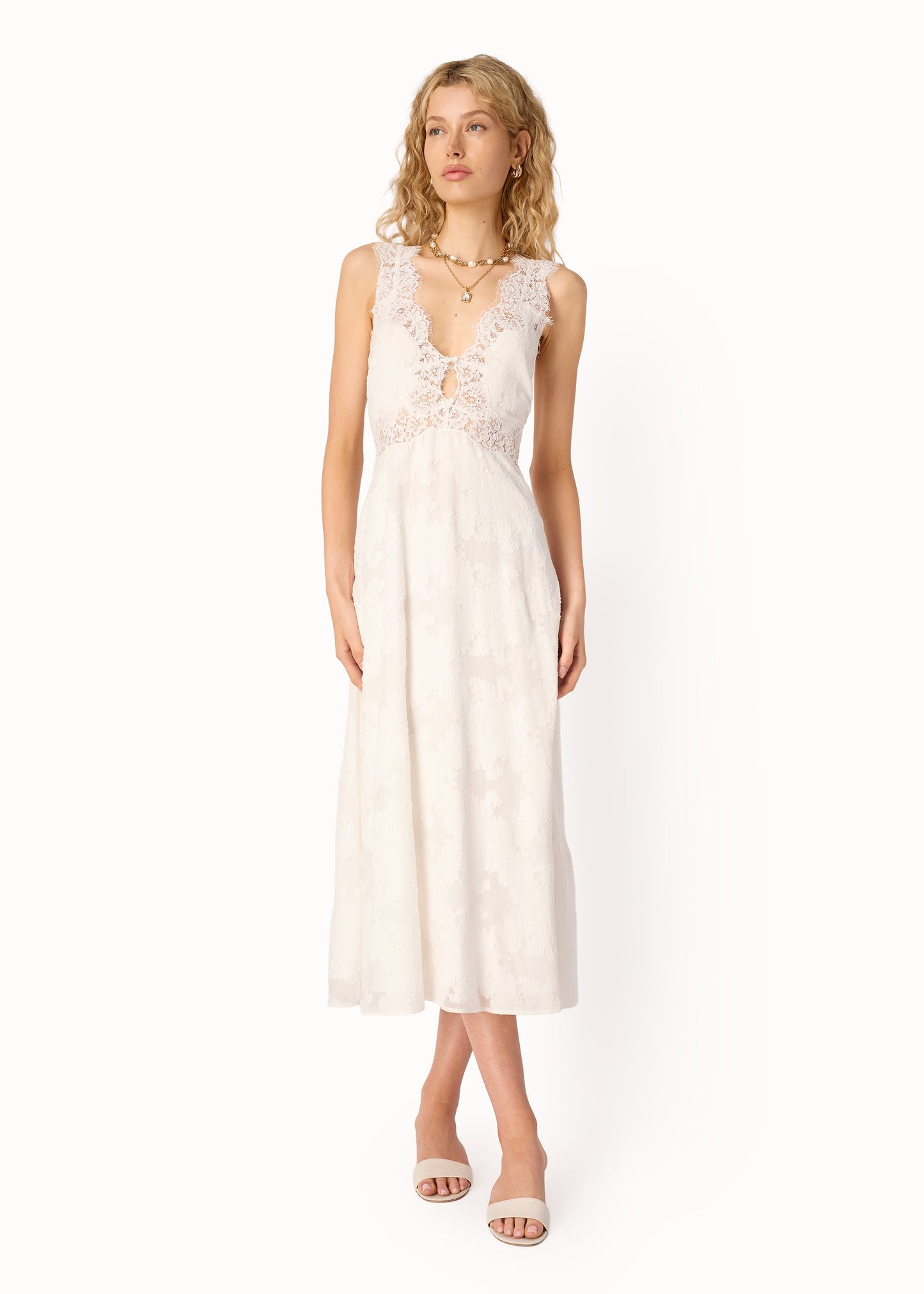 Robe Midi Larysa Macadamia