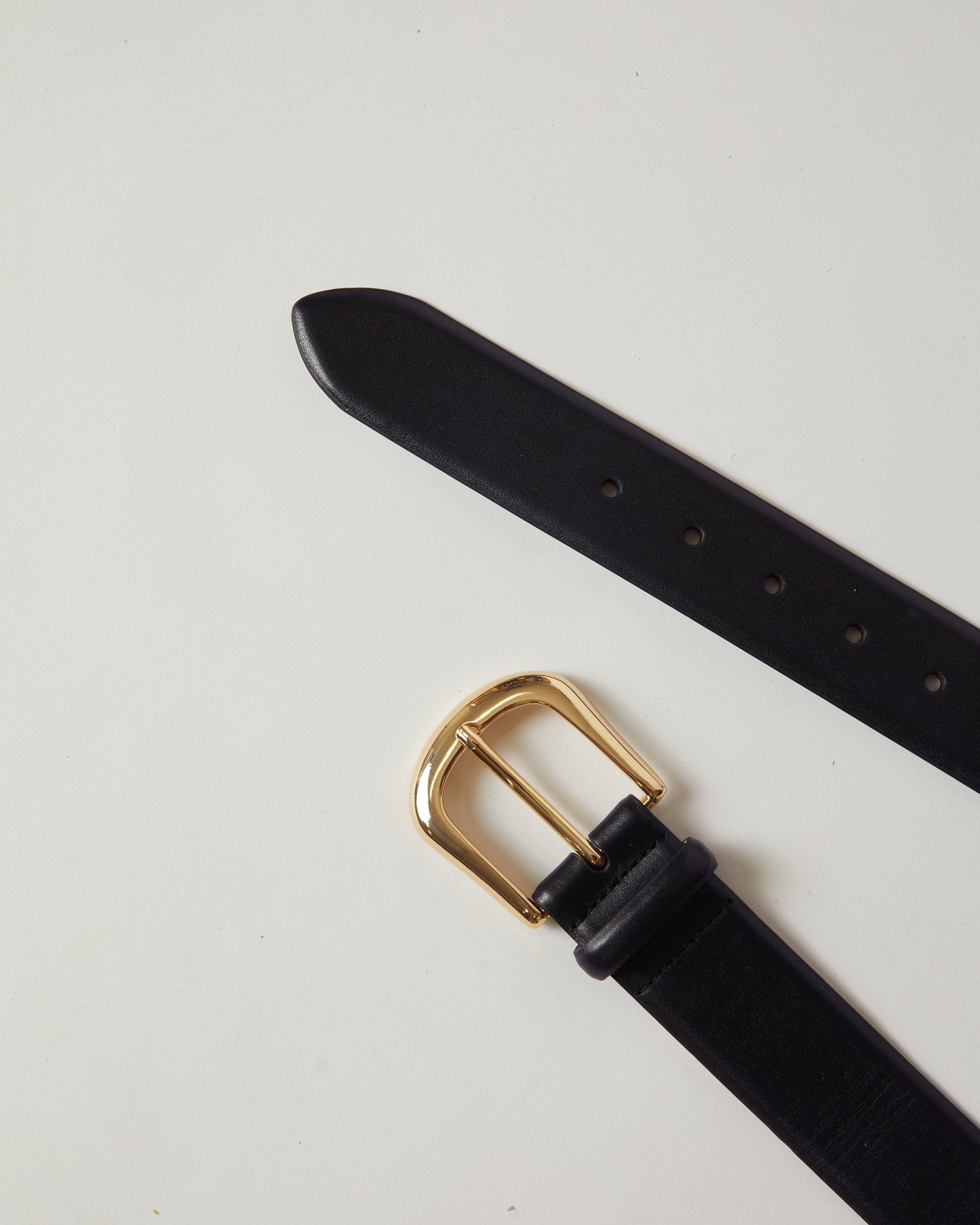 Ceinture en cuir Kennedy B-Low The Belt Noir Or