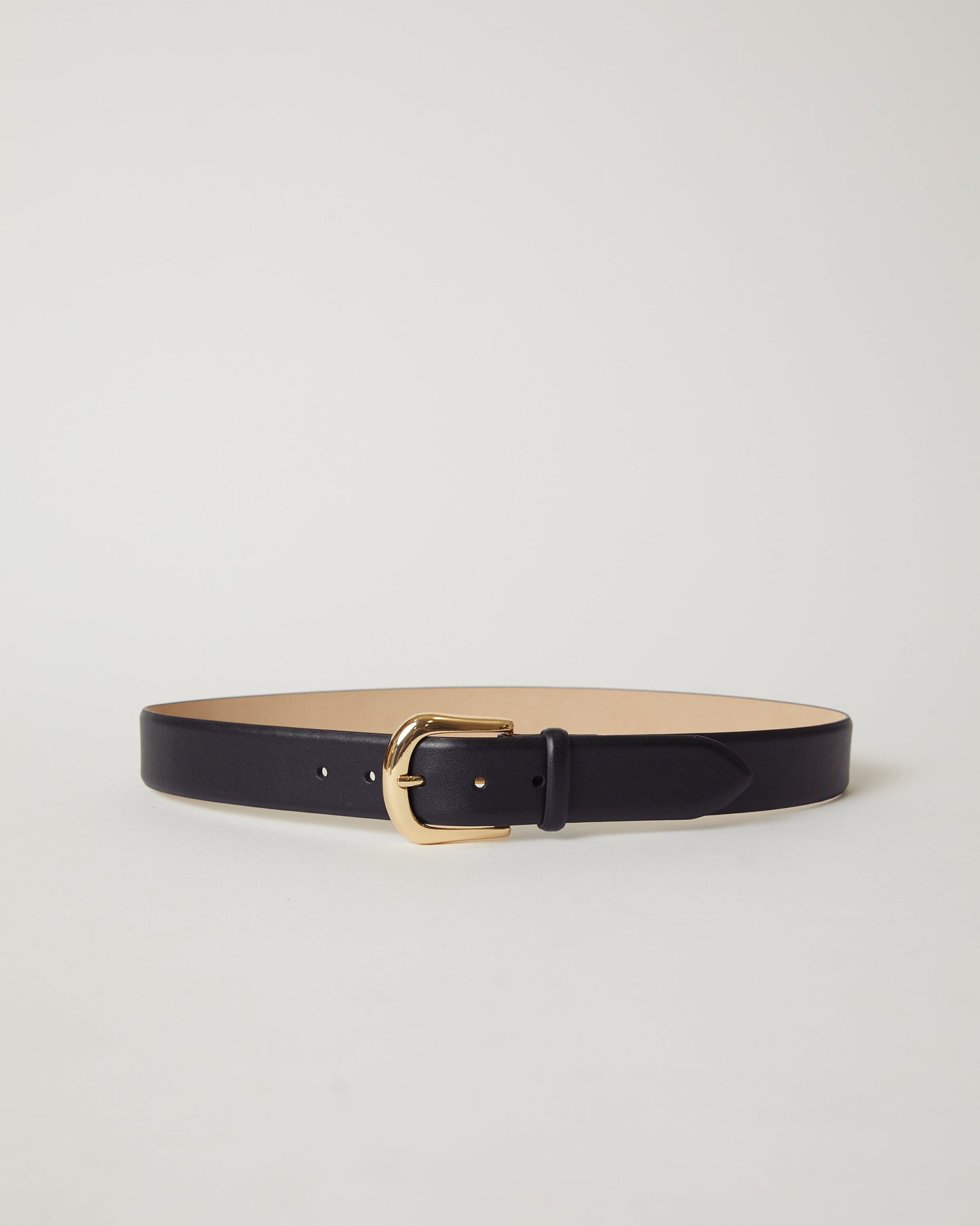 Ceinture en cuir Kennedy B-Low The Belt Noir Or