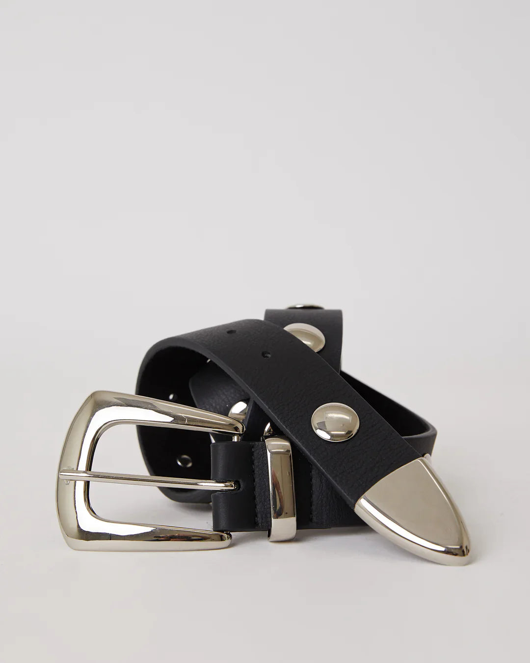 Ceinture Jordana Mini Moto B-Low The Belt Noir Argent