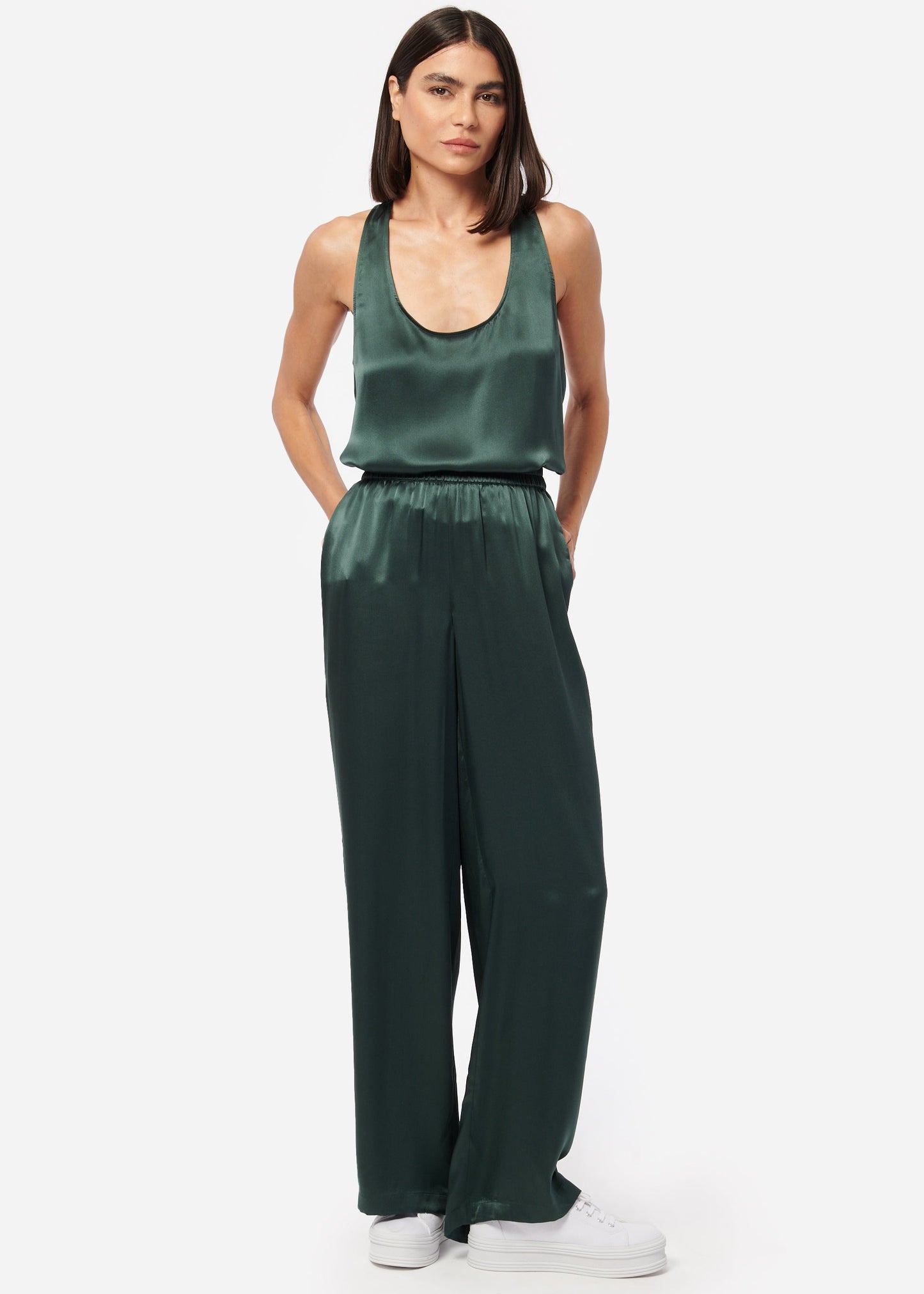 Pantalon en soie Bleecker Hunter