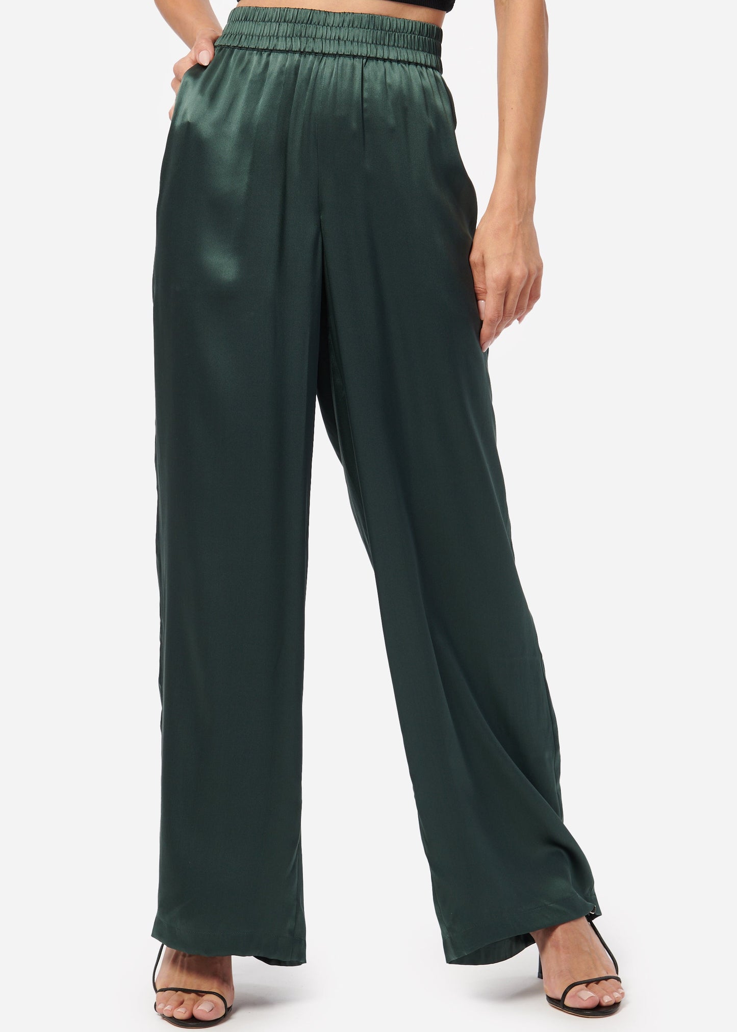 Pantalon en soie Bleecker Hunter