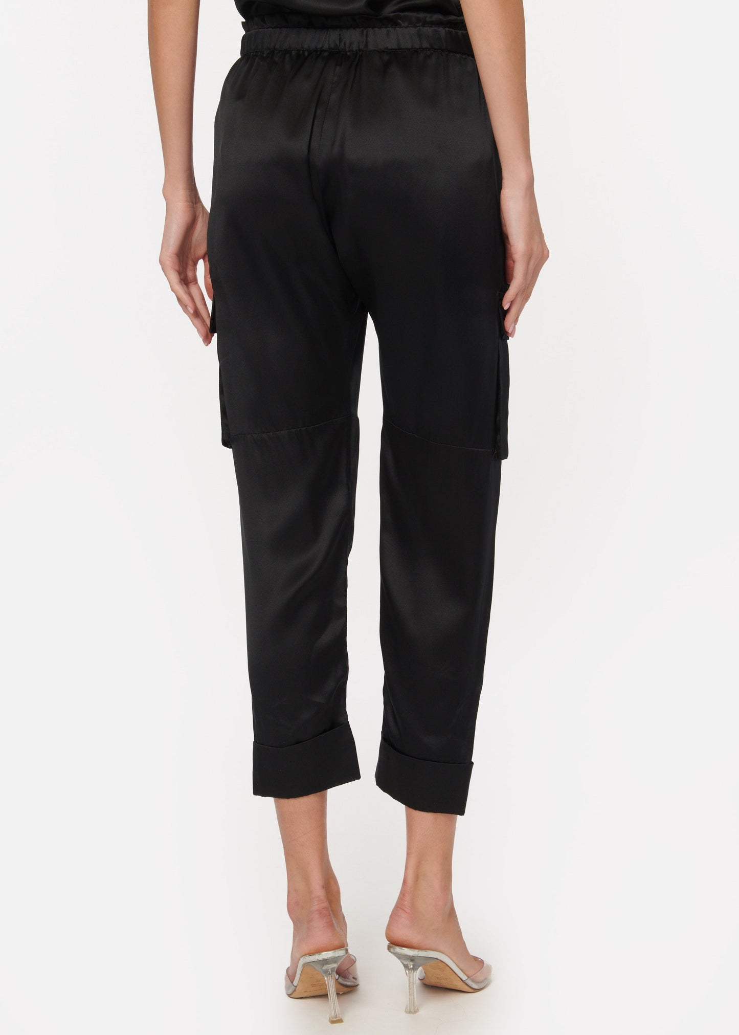 Pantalon cargo Carmen noir