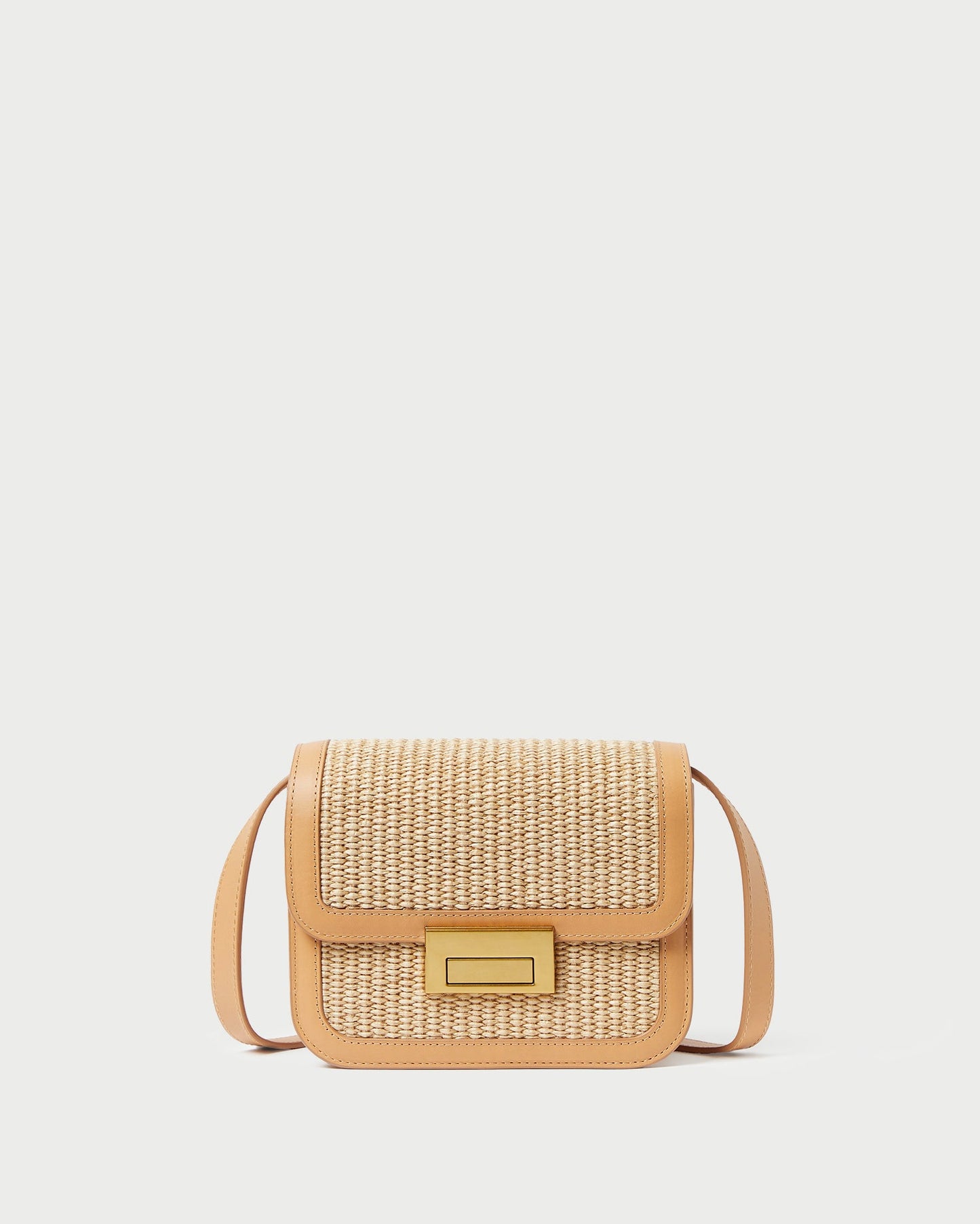Sac bandoulière en paille naturelle Desi