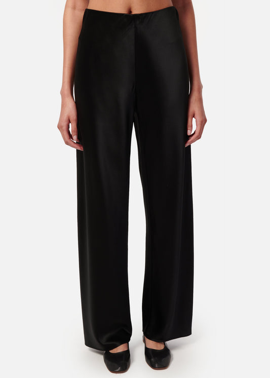 Pantalon Bristol taille mi-haute noir