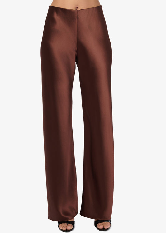 Pantalon Bristol taille mi-haute Mousse