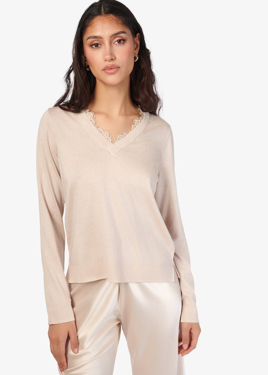 Pull en soie et cachemire Edwina Avoine