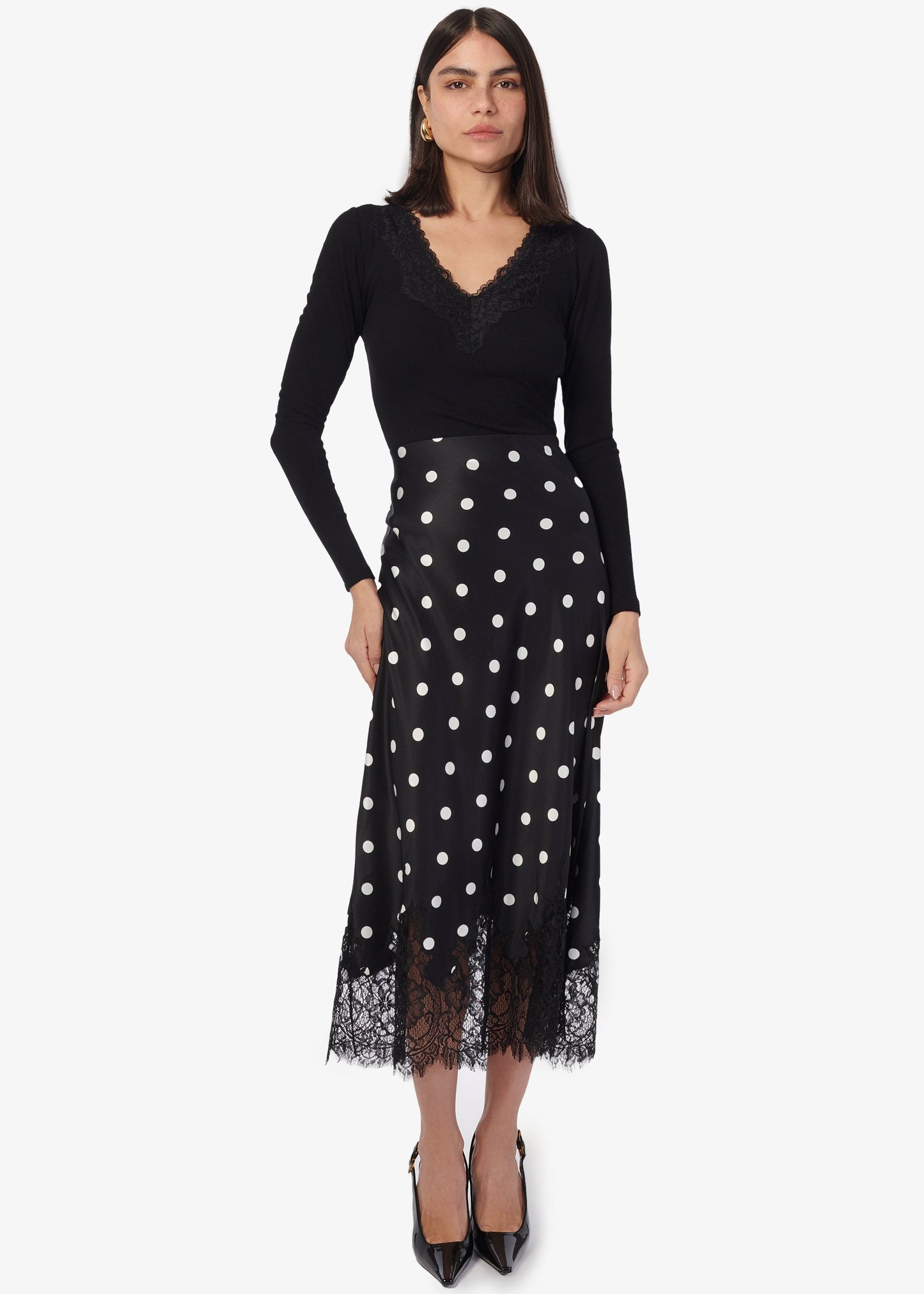 Jupe Vivienne à pois