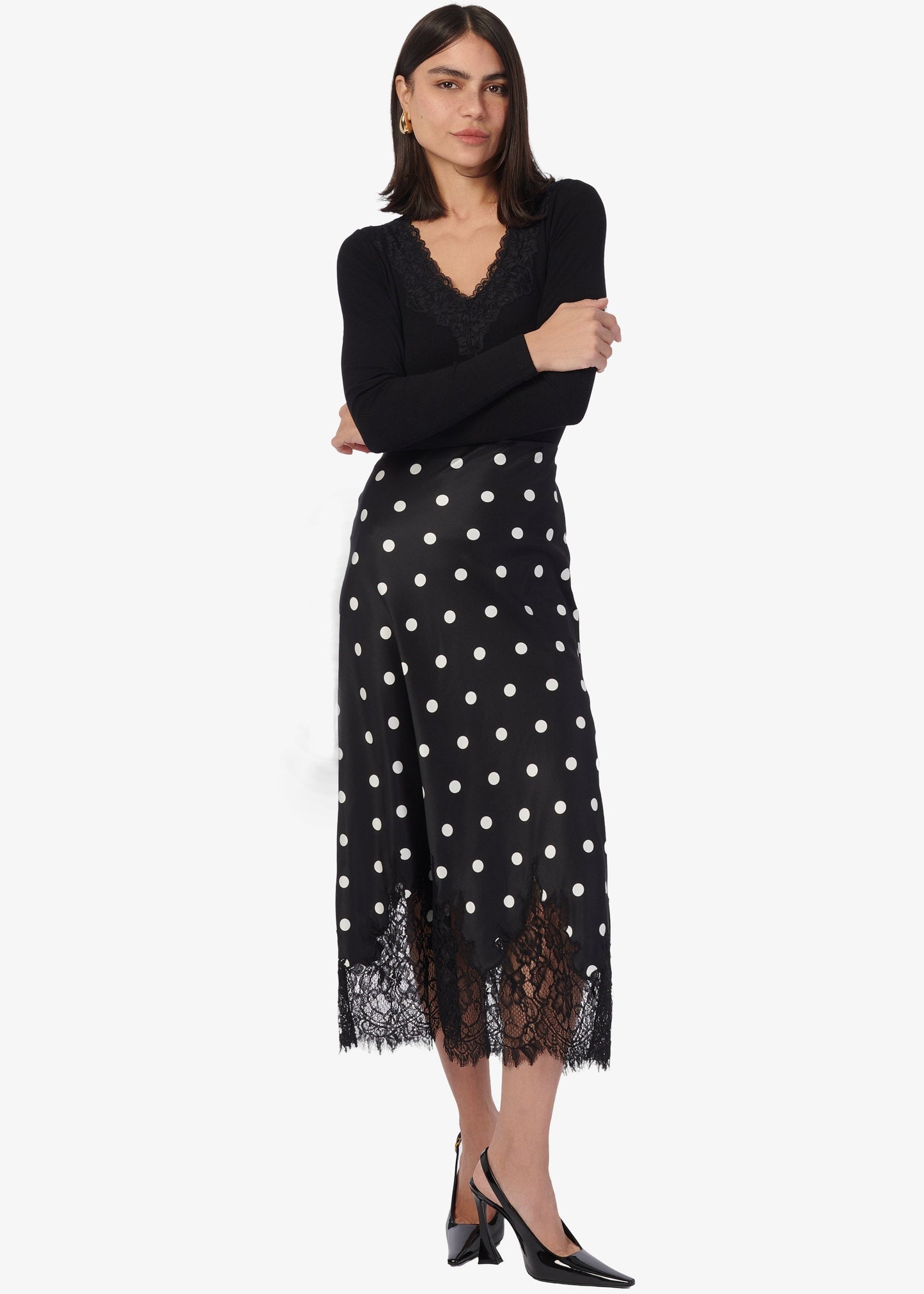 Jupe Vivienne à pois