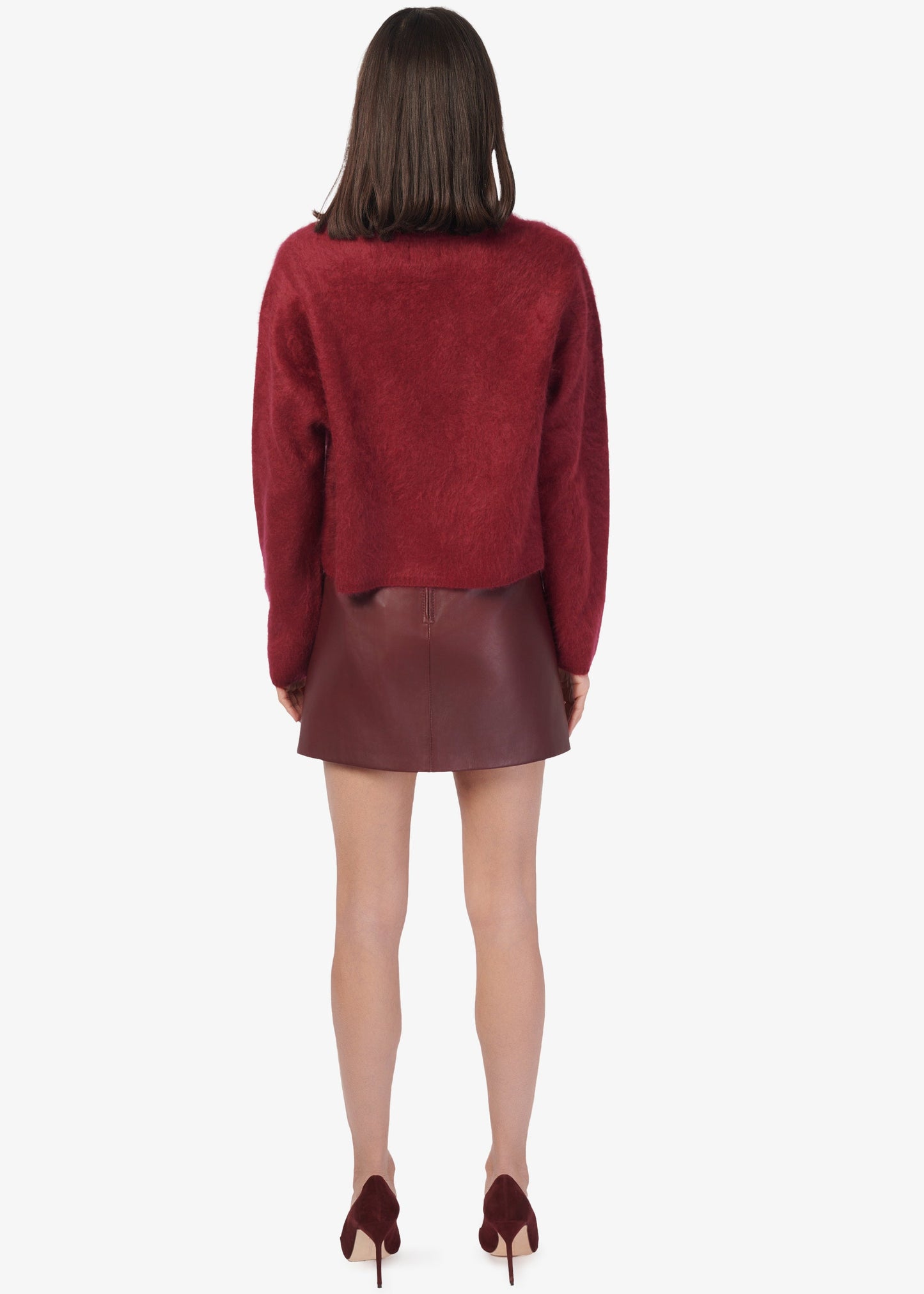 Pull Niall Cachemire Syrah