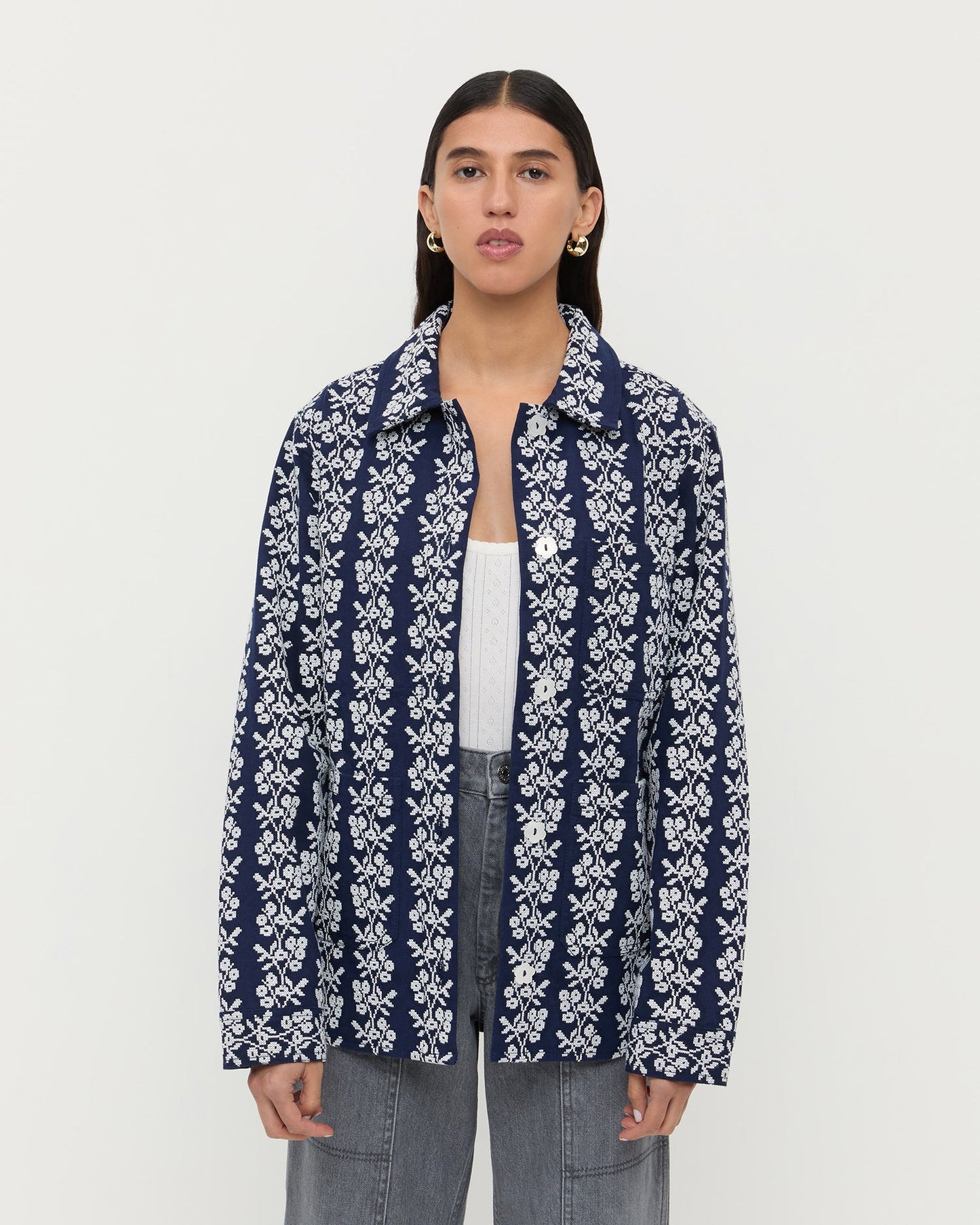 Veste brodée Kennedy