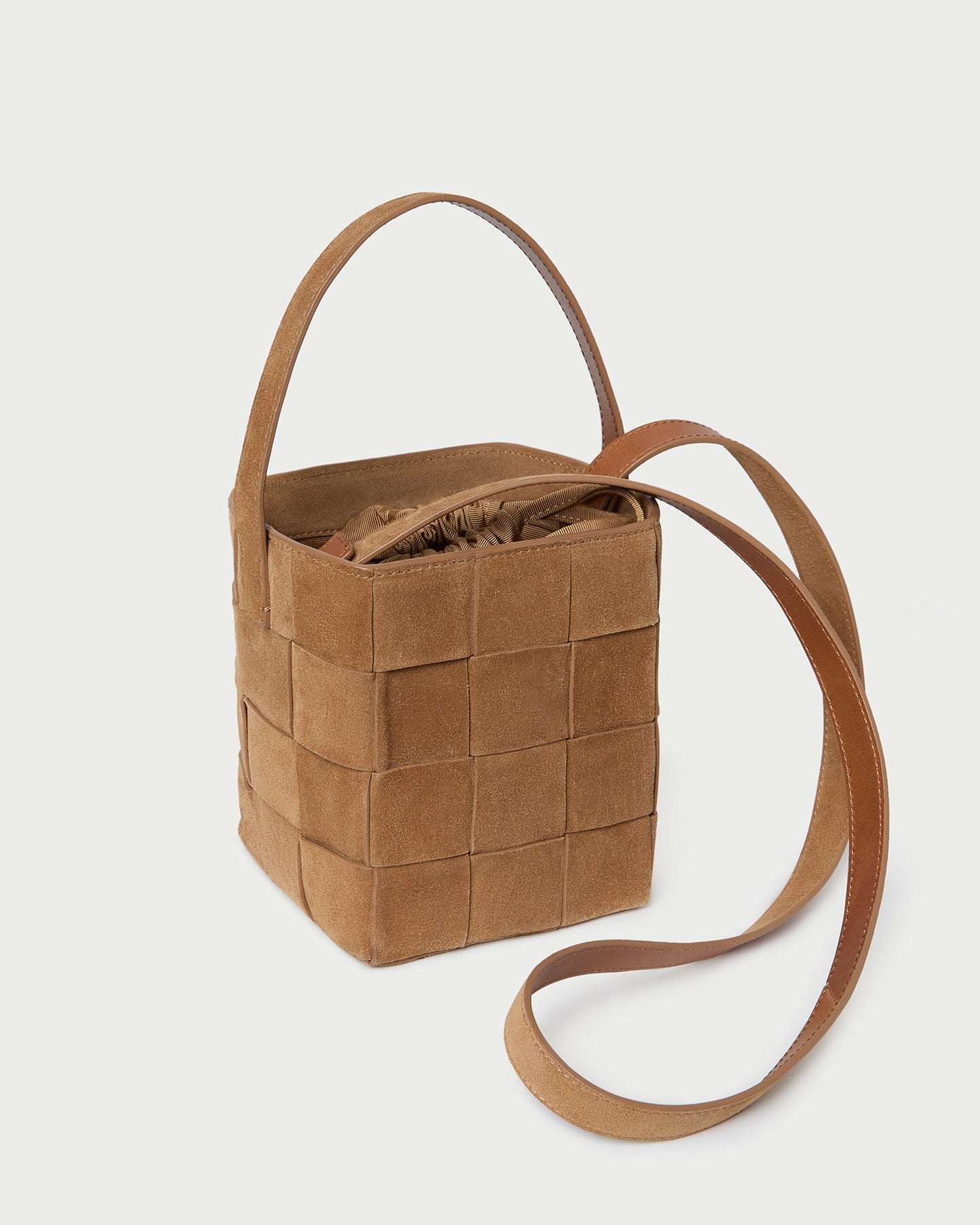 Sac seau tissé Laith Toffee