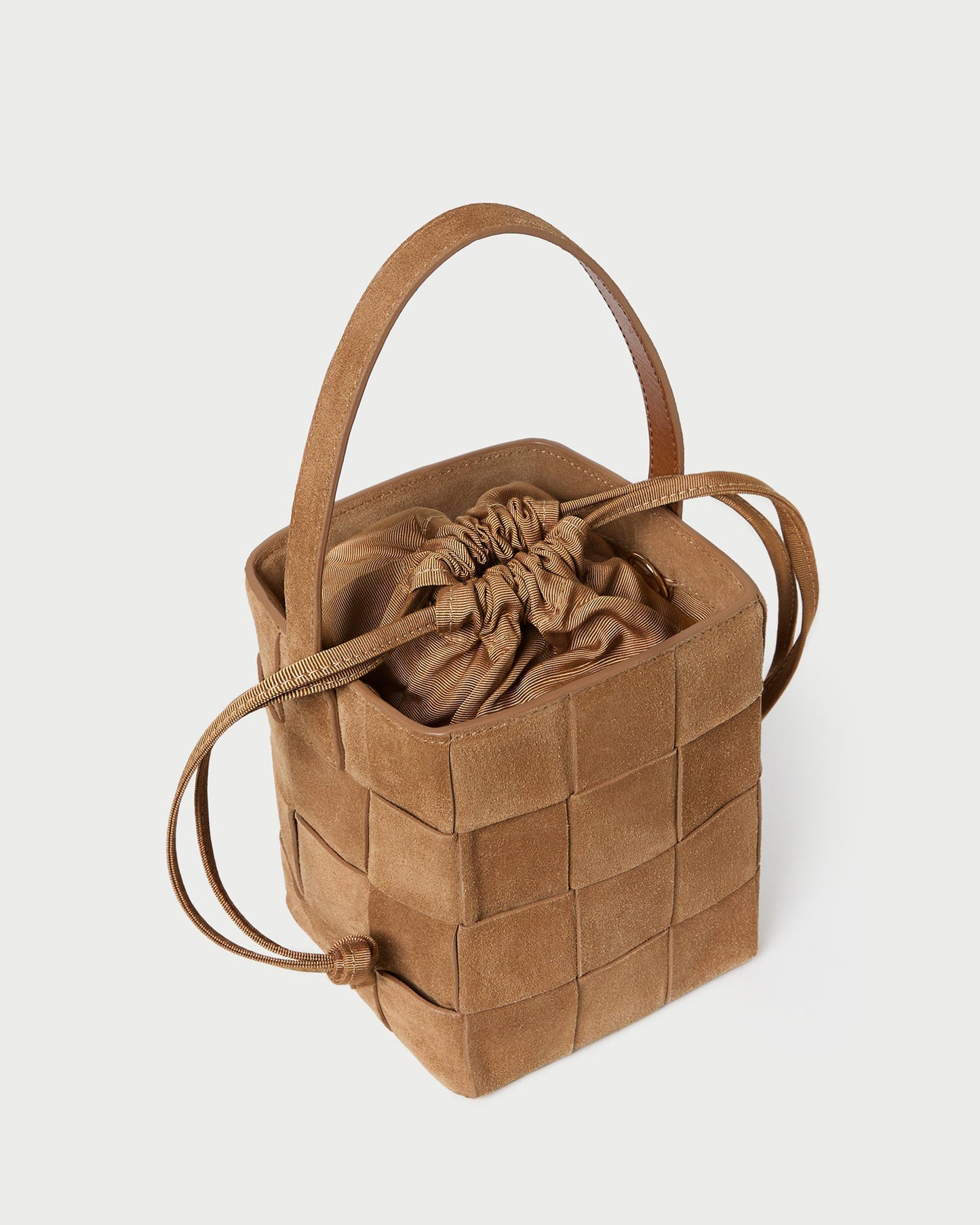 Sac seau tissé Laith Toffee