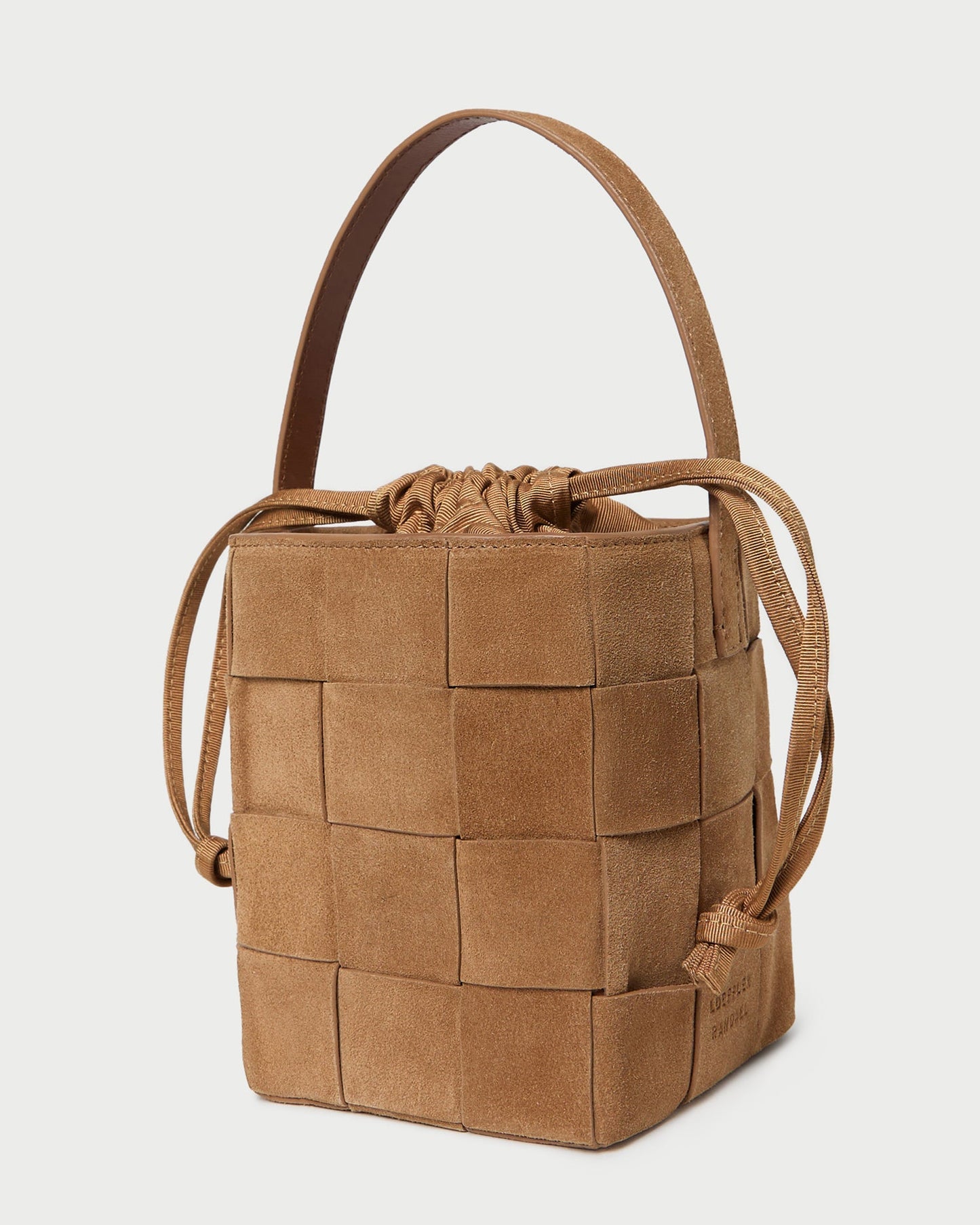 Sac seau tissé Laith Toffee