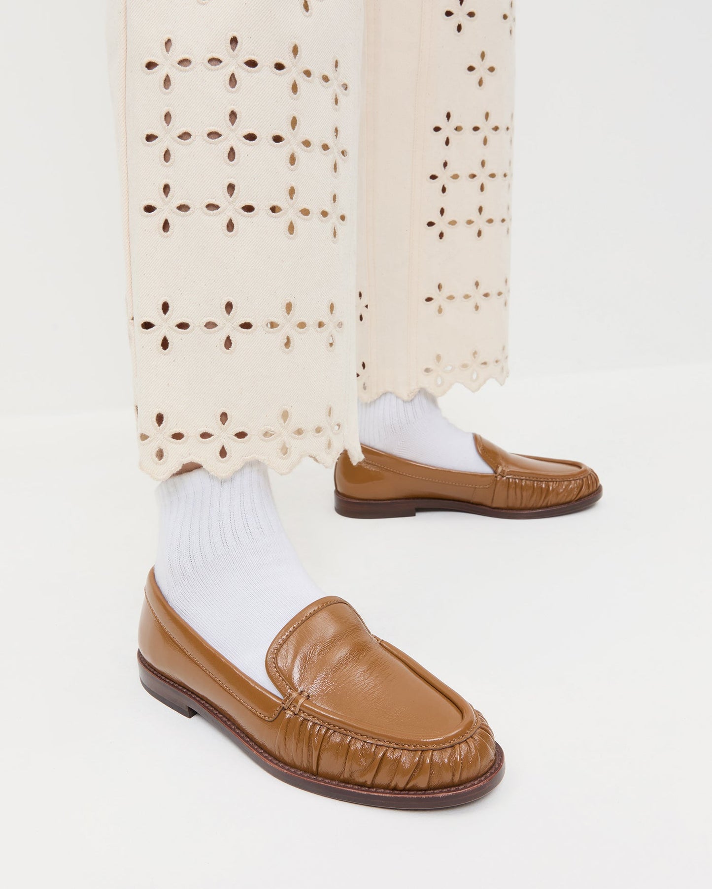 Mocassins en cuir Lucille Safari
