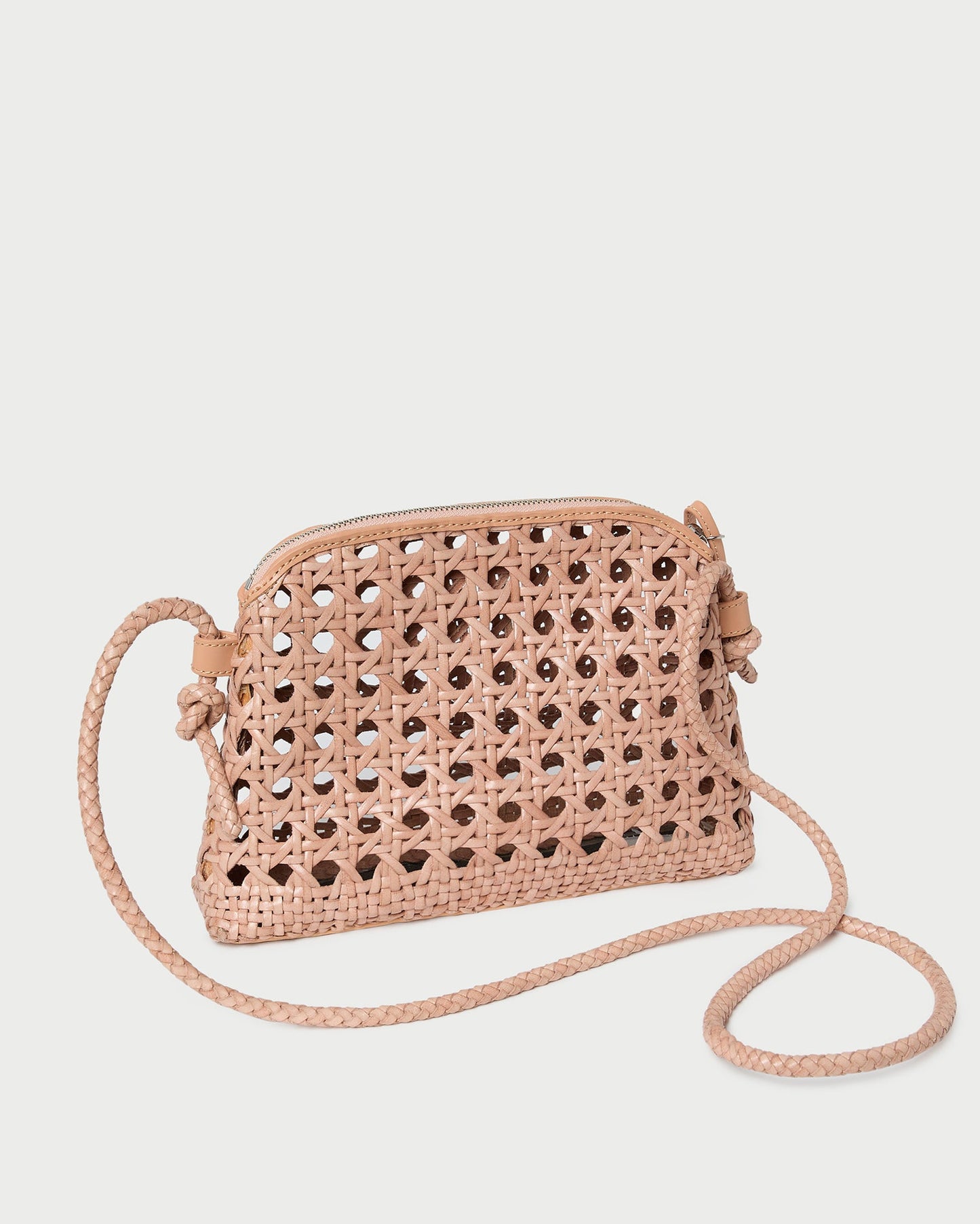 Sac bandoulière tissé Mallory Desert Sand