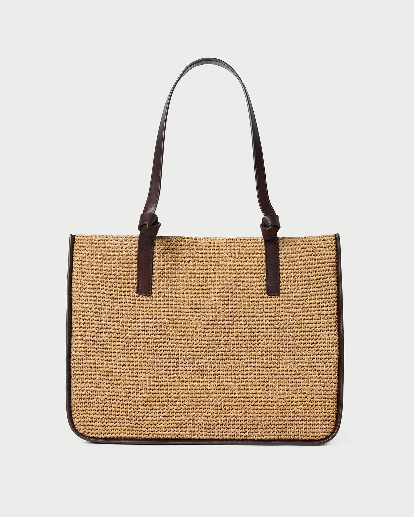 Sac fourre-tout au crochet Myra Brown/Espresso