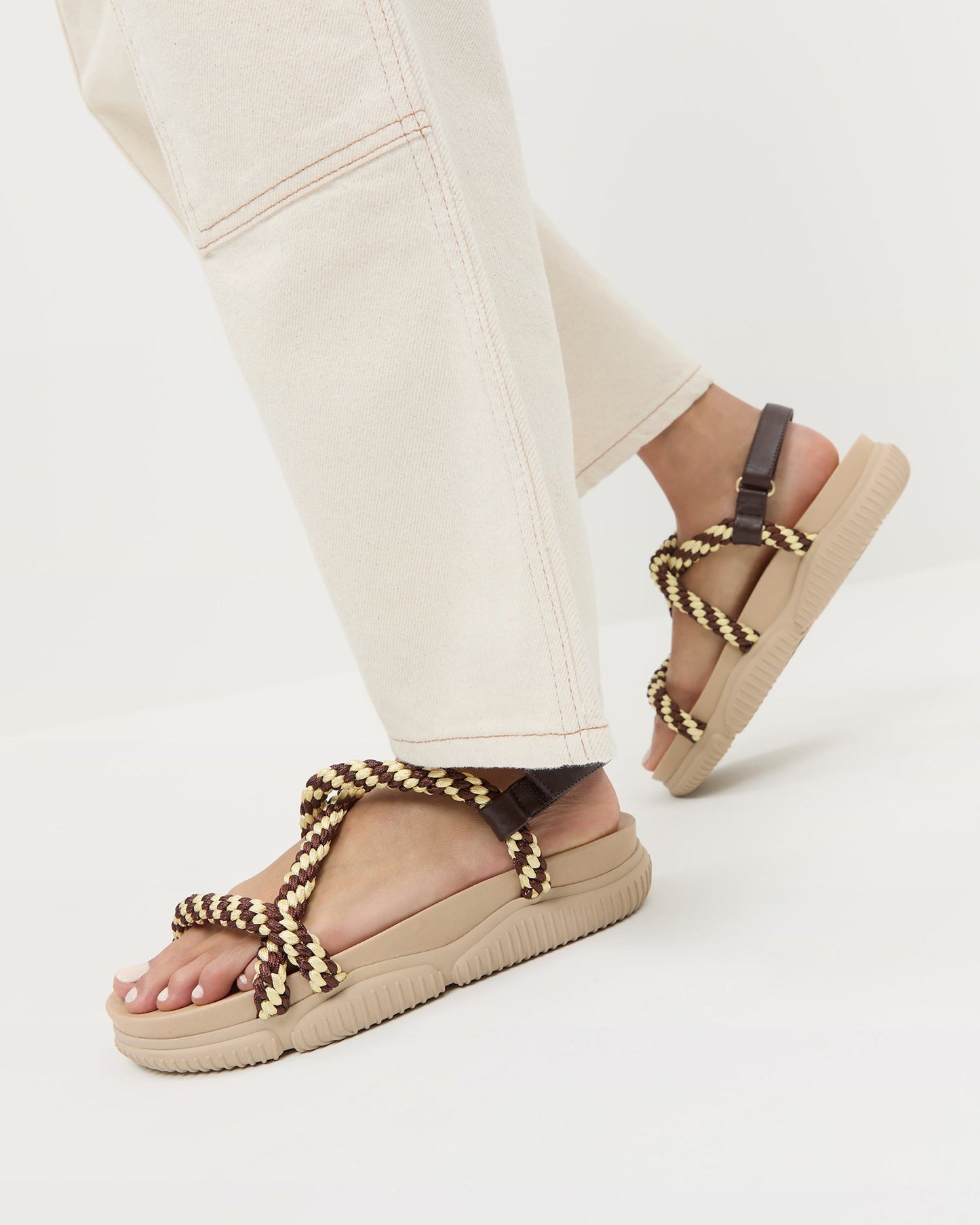 Sandale de sport Ozzy Brown/Butter