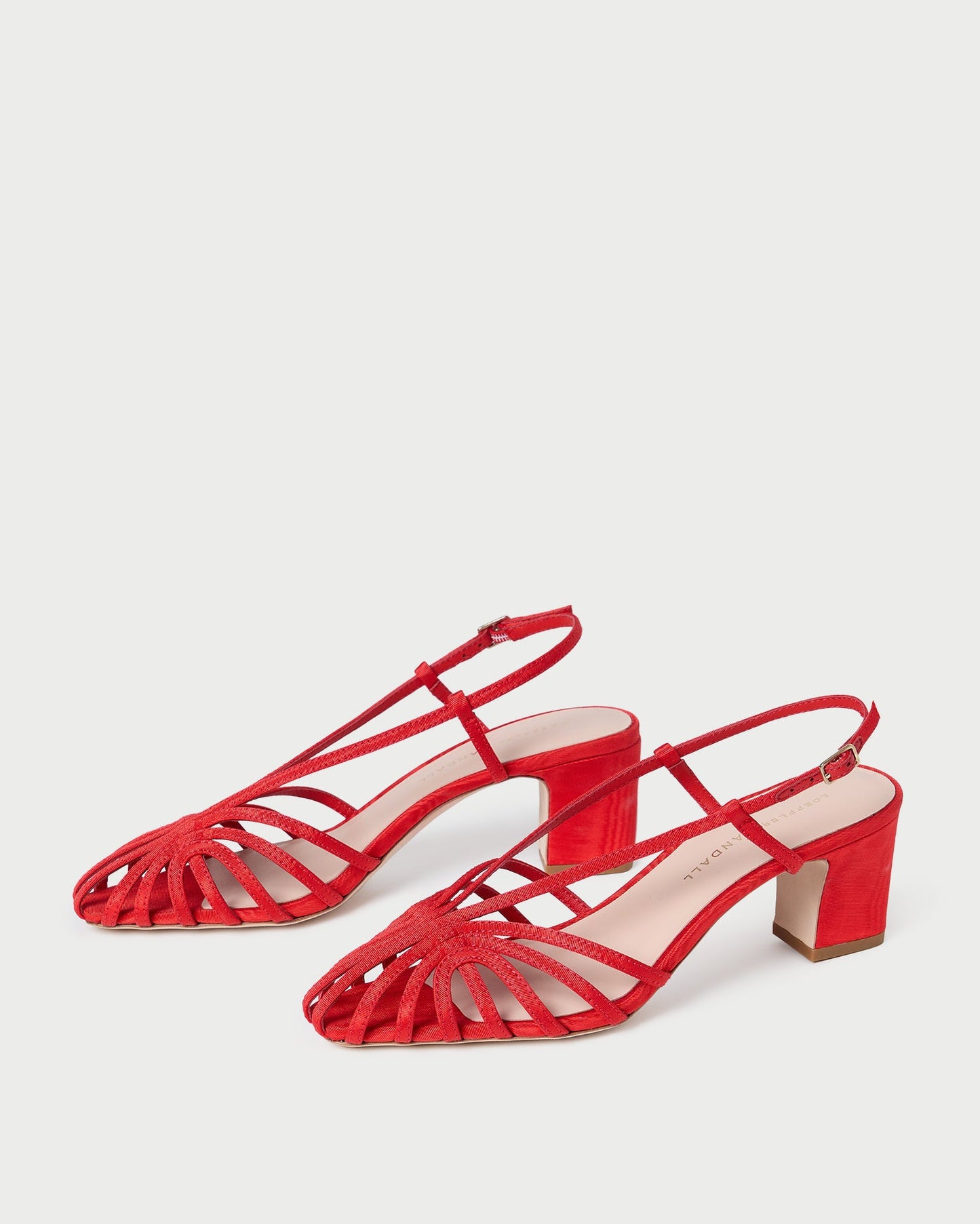 Sandale à talons Priscilla Red Moir