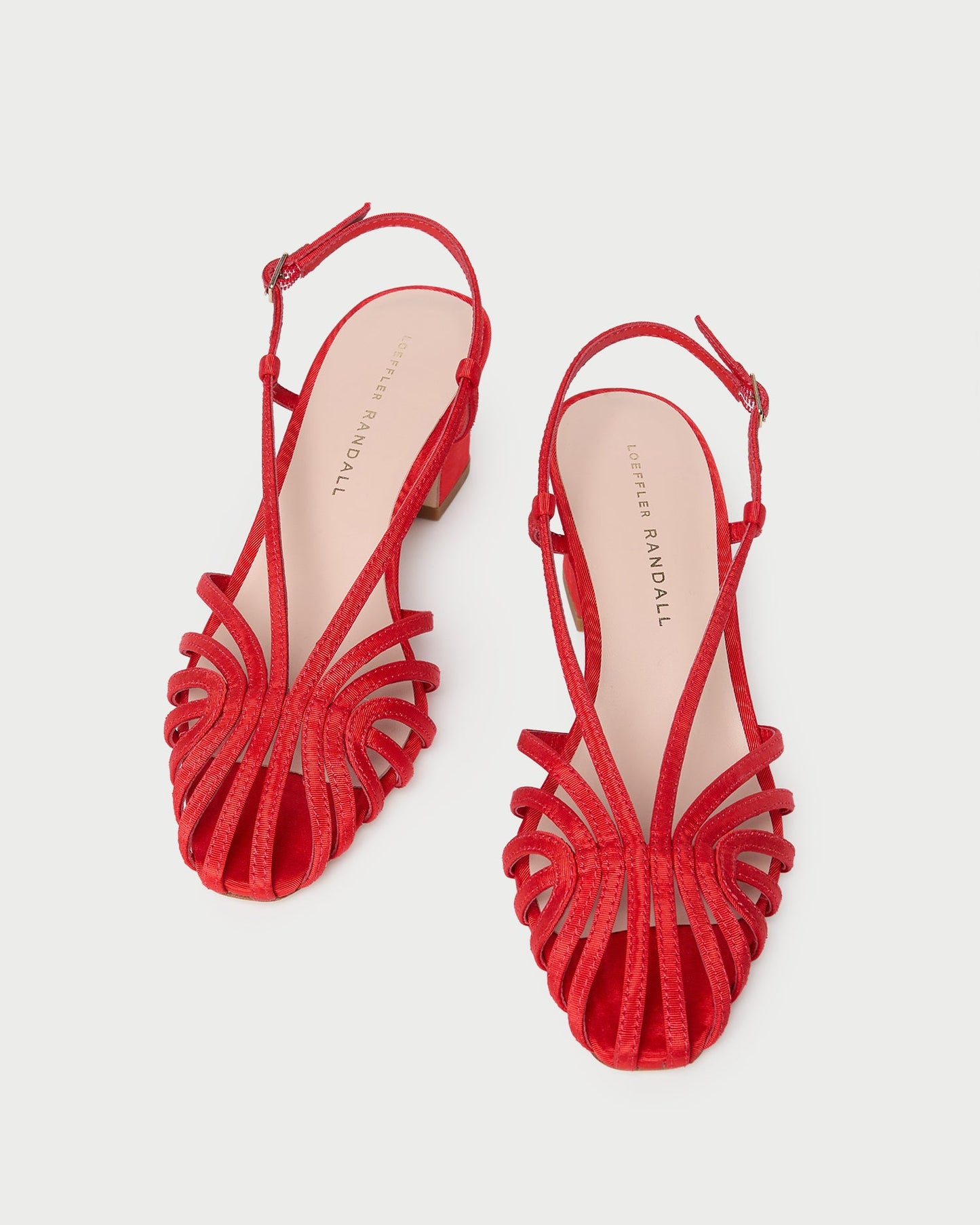 Sandale à talons Priscilla Red Moir