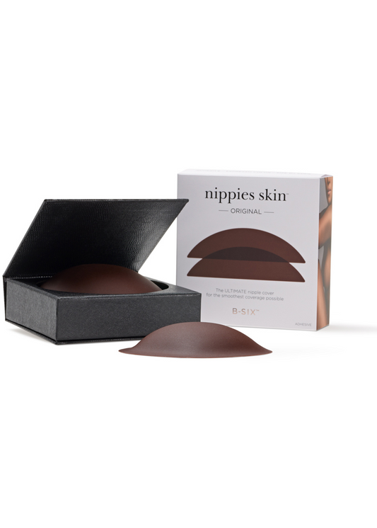 Cache-tétons adhésifs B-SIX Nippies Skin Espresso
