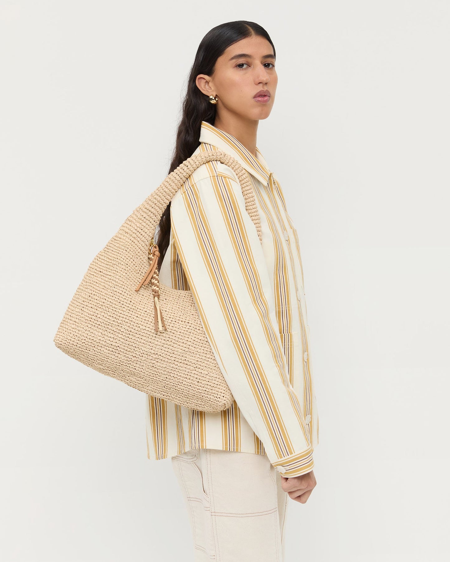 Sac hobo tissé naturel Willow