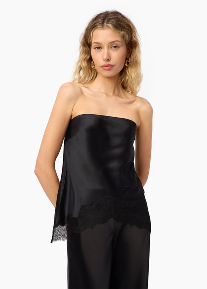 Camisole sans bretelles Odessa noire