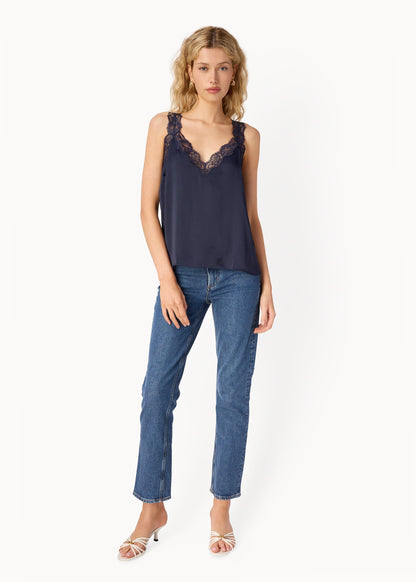 Camisole Fernanda Bleu Marine