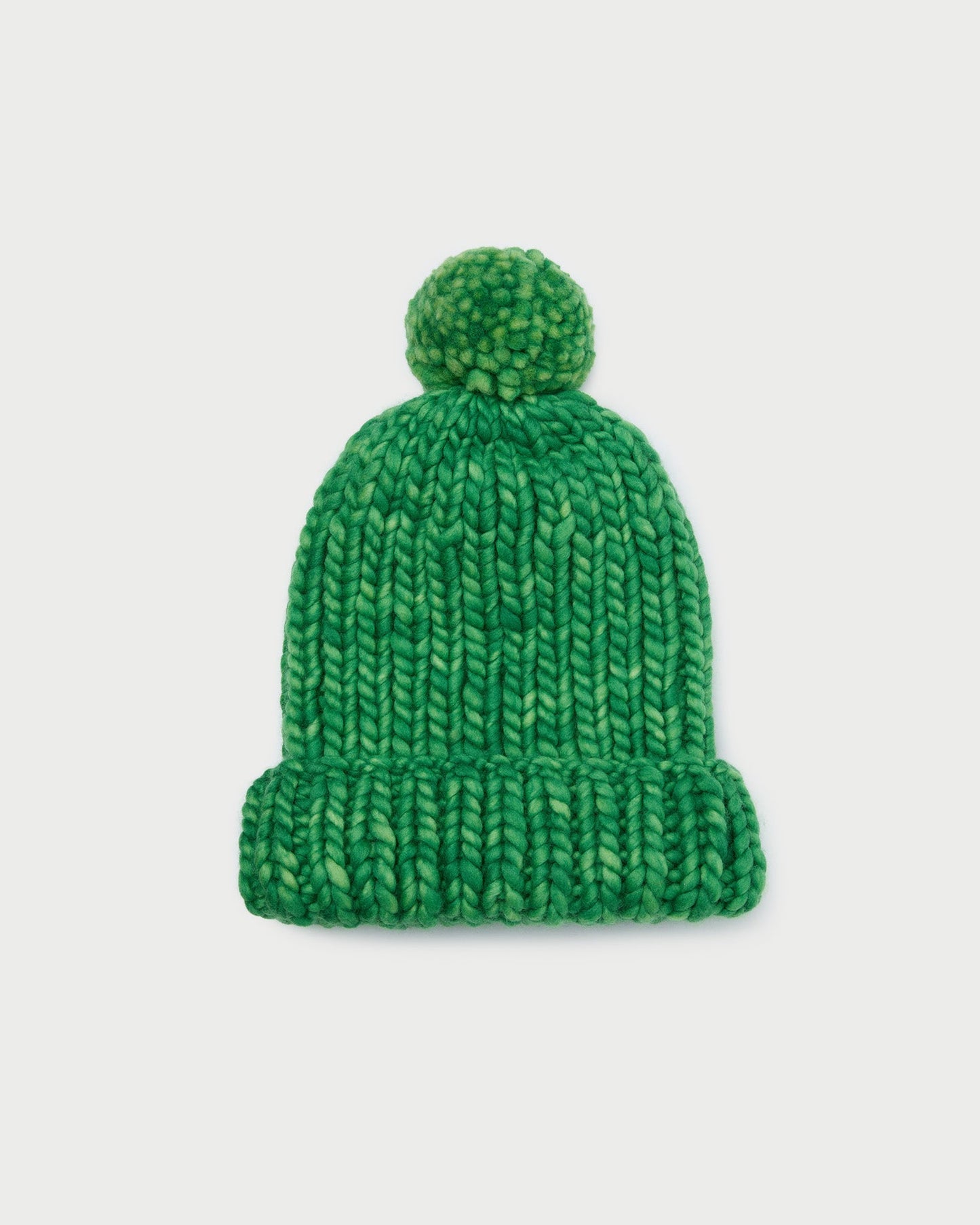 Bonnet à pompon en tricot Ava