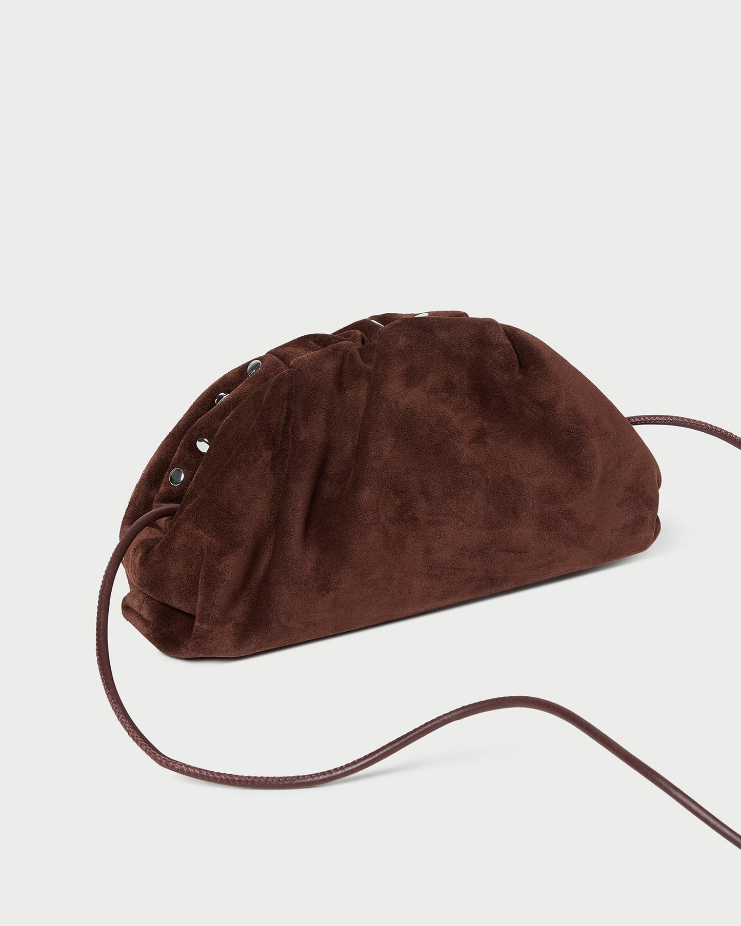 Pochette Bailey Espresso/Dôme Argenté