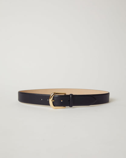 Ceinture en cuir Kennedy B-Low The Belt Noir Or