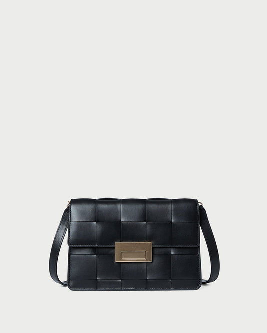 Sac à bandoulière tissé Delphine