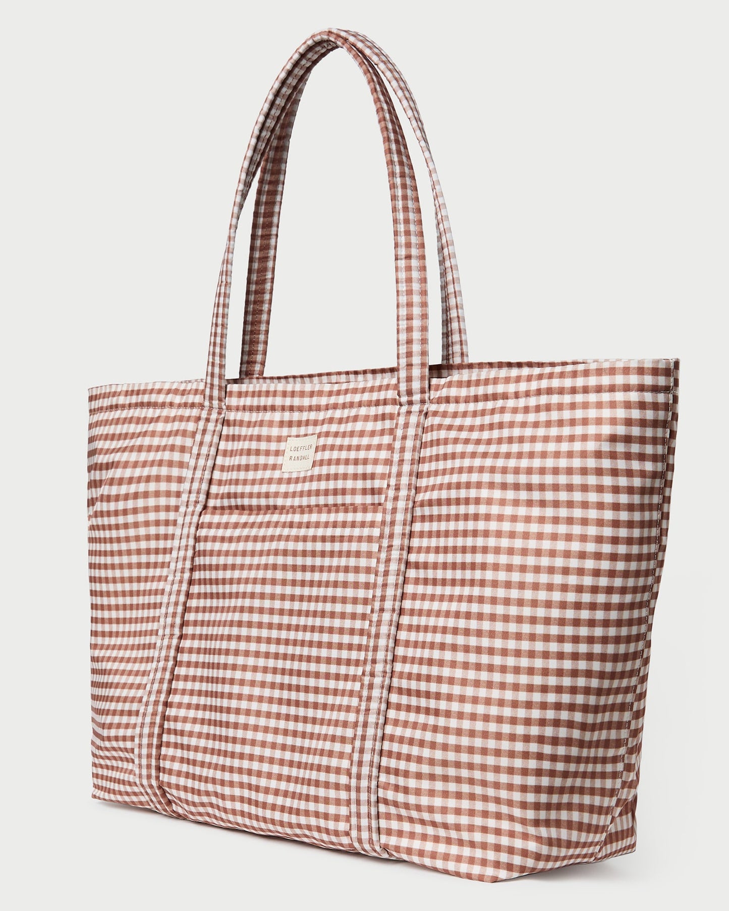 Sac de voyage Dina Brown à carreaux vichy