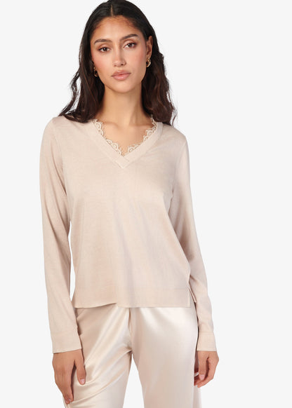 Pull en soie et cachemire Edwina Avoine