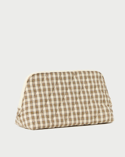 Trousse à maquillage à carreaux Frances Butter