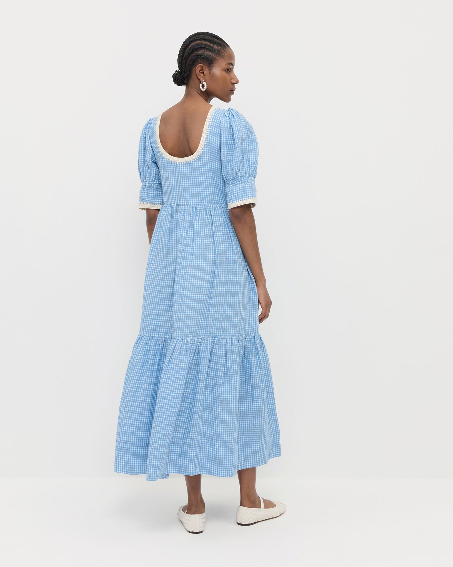 Robe à manches bouffantes Gillian