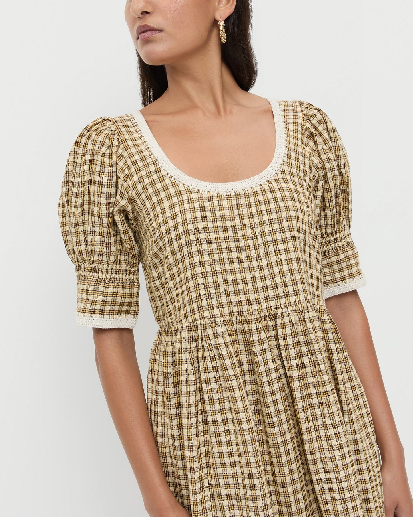 Robe à manches bouffantes Gillian