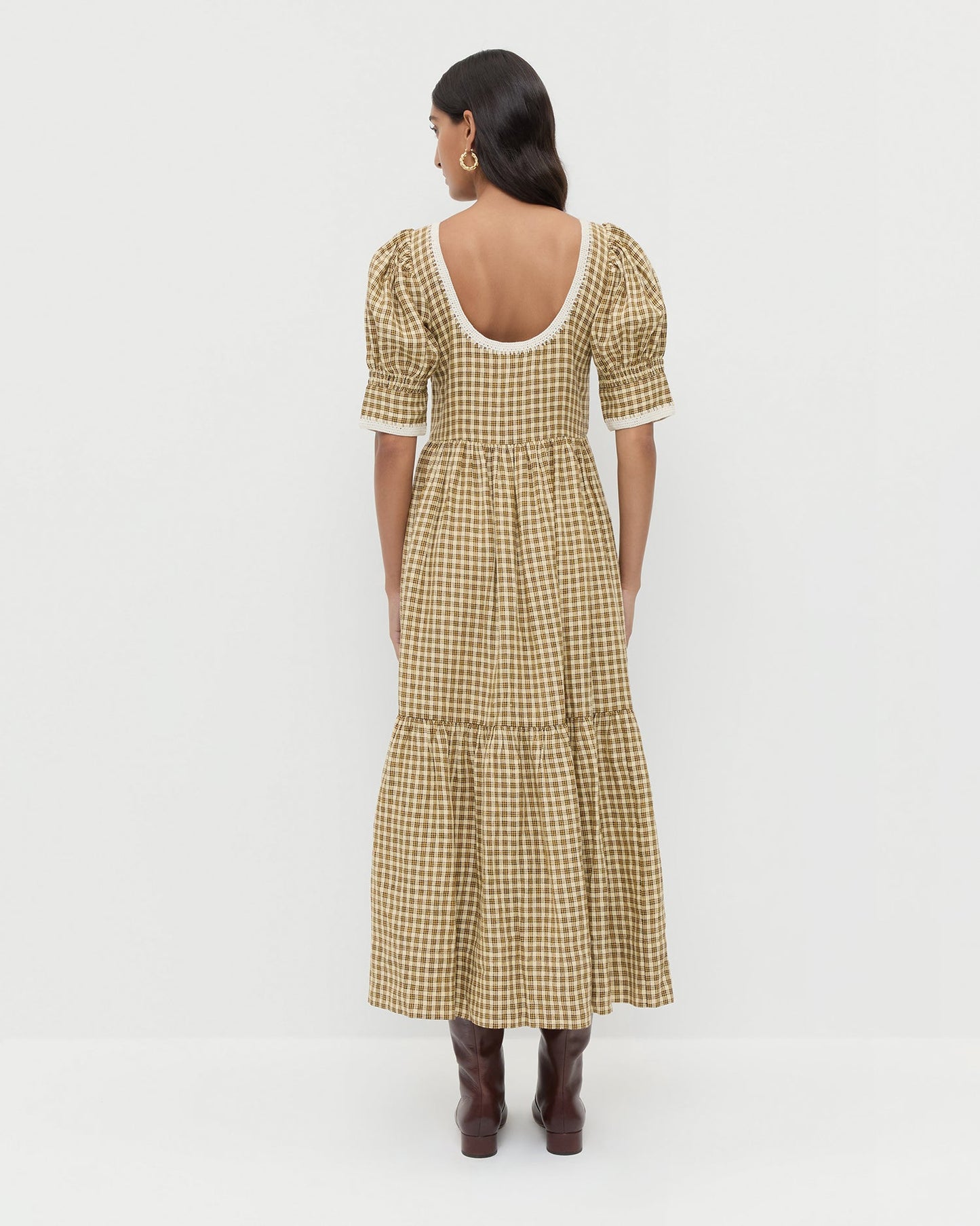 Robe à manches bouffantes Gillian
