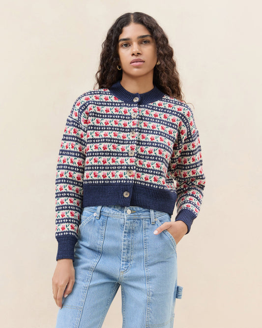 Cardigan Idris Intarsia