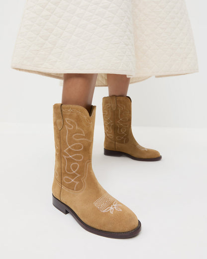 Bottes en daim Jett Sand