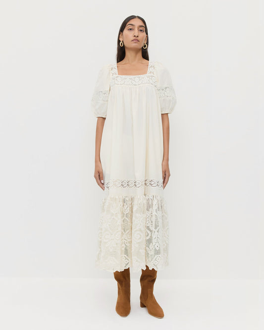 Robe à manches bouffantes Jo