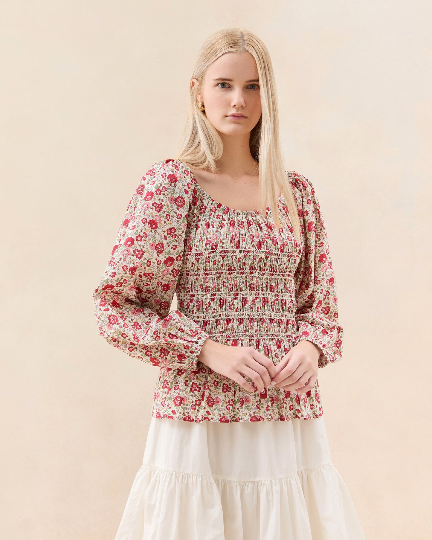 Haut froncé Julietta