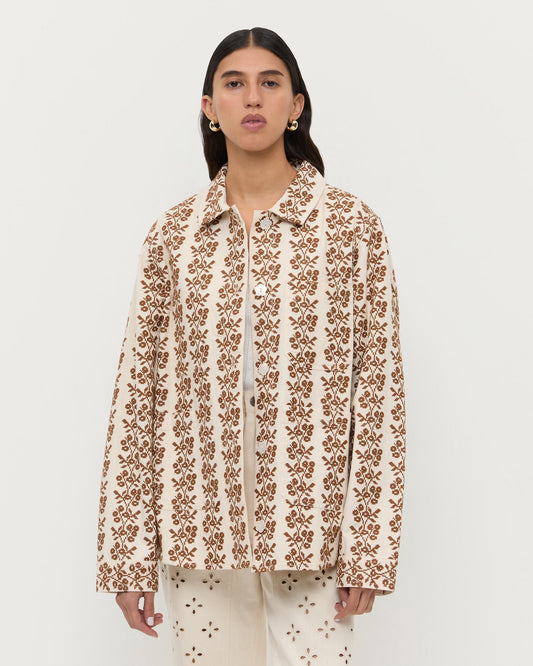 Veste brodée Kennedy
