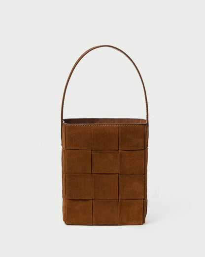 Sac seau tissé Laith Cacao